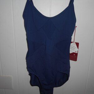Mirella Indigo Centre Diamond Leotard-Small Adult- NWTag